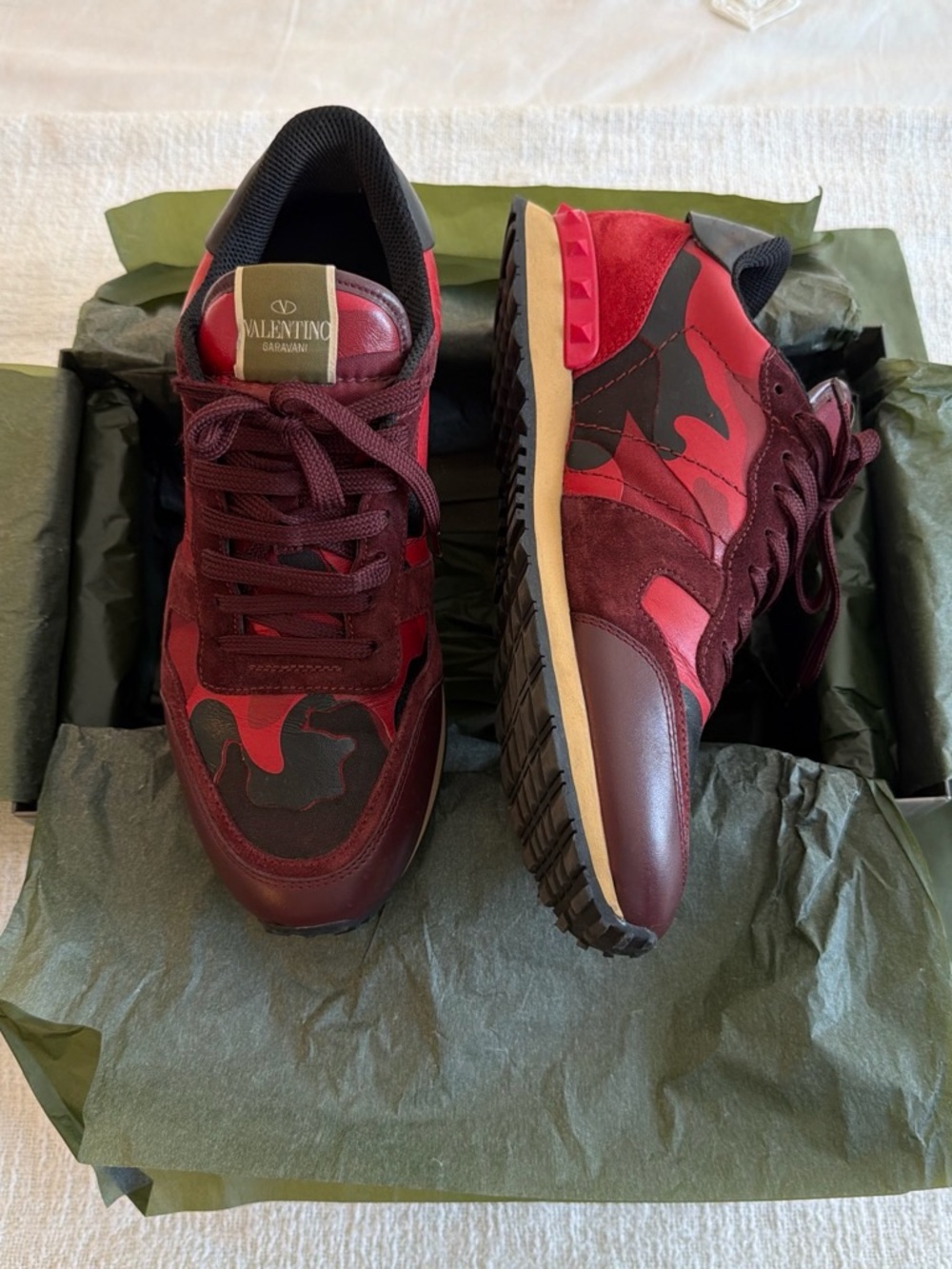 Mens Valentino Garavani Rockrunner Trainers